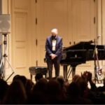 Alan Storeygard debuting his new arrangement FROM BEETHOVEN to BRUBECK in the Earth Day Concert of the Indie Collaborative April 25, 2022. 